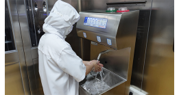 All-in-One Hand Wash Station: Auto-Soap, Rinse, Dry & Sanitize