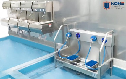Boots Cleaning Machine, Hands Wash Dryer