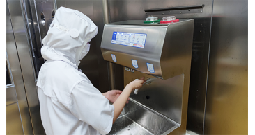Does Your Food Processing Facility's Hand Hygiene Machine Feature Quantitative Soap Dispensing Control?