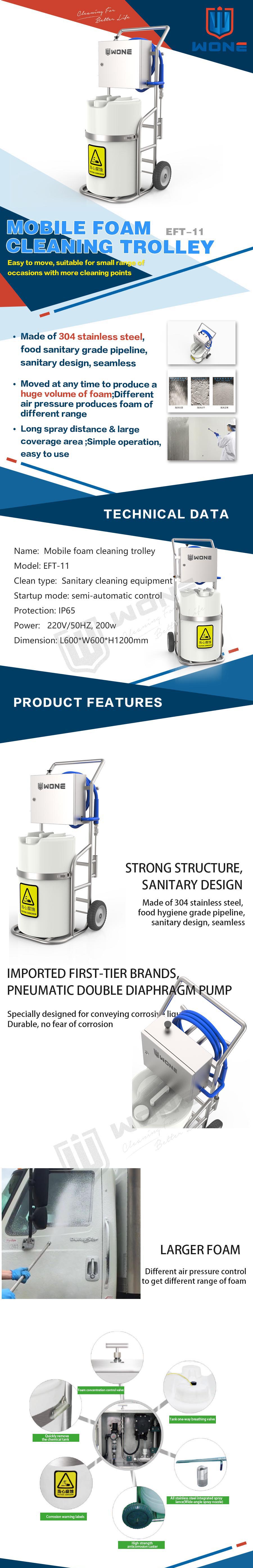 Foam Trolley EFT-11
