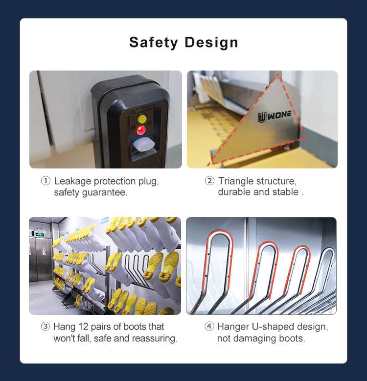 Mobile Boot Drying Rack Boot Drying Rack With Ozone Disinfection Function