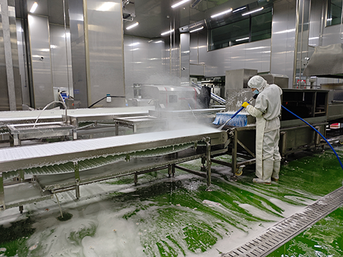 Cleaning and Disinfection in A Food Processing Plants